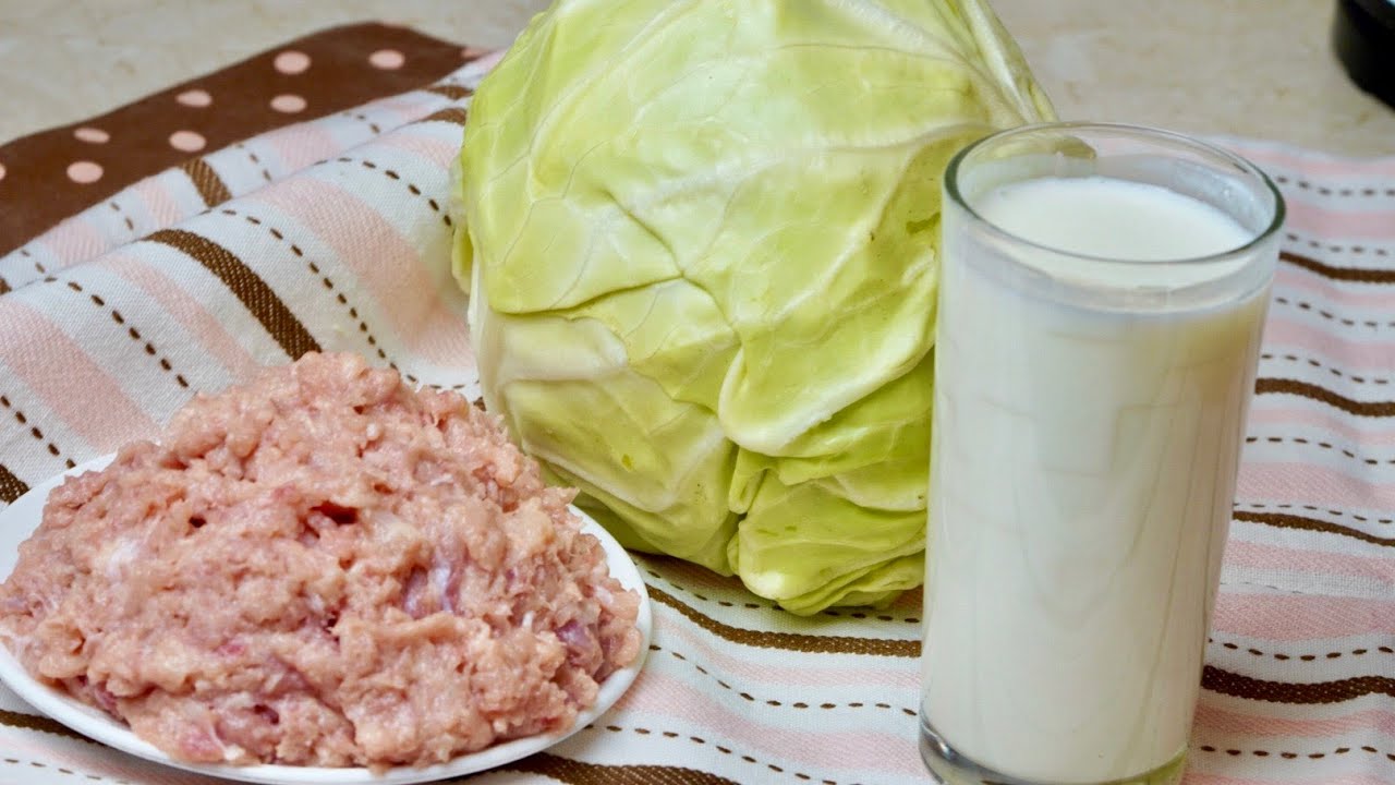 Капуста и кефир рецепт с фото КЕФИР+ ФАРШ+КАПУСТА! Это ШЕДЕВР! Что приготовить из фарша на ужин, обед или на п