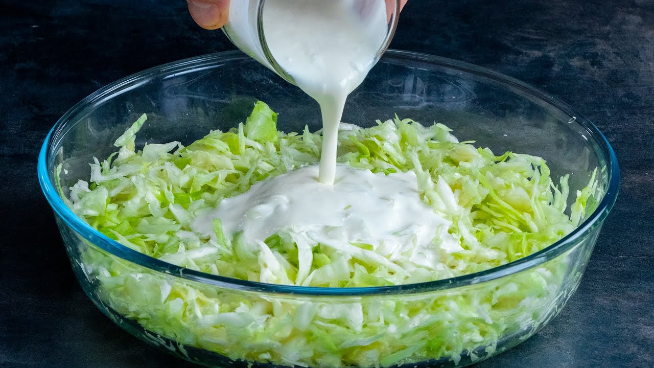 Капуста и кефир рецепт с фото Verso il kefir nel cavolo - ricetta tradizionale, dimenticata da tempo! - YouTub