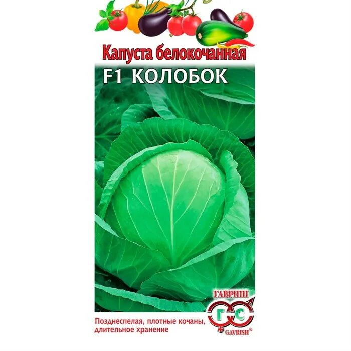 Капуста колобок фото описание Семена Капуста Б/К Колобок 0,1г купить в Пензе с доставкой по России