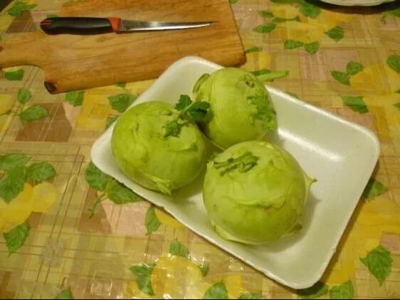 Капуста кольраби фото приготовление Как можно приготовить вкусные блюда из капусты кольраби: простые рецепты, полезн