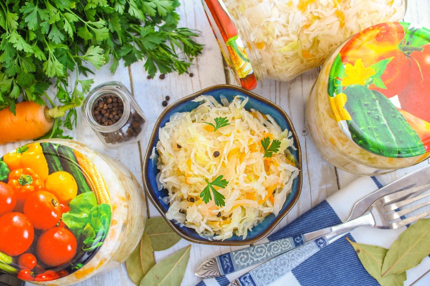 Капуста консервированная рецепты с фото Консервированная капуста рецепт с фото пошагово - 1000.menu