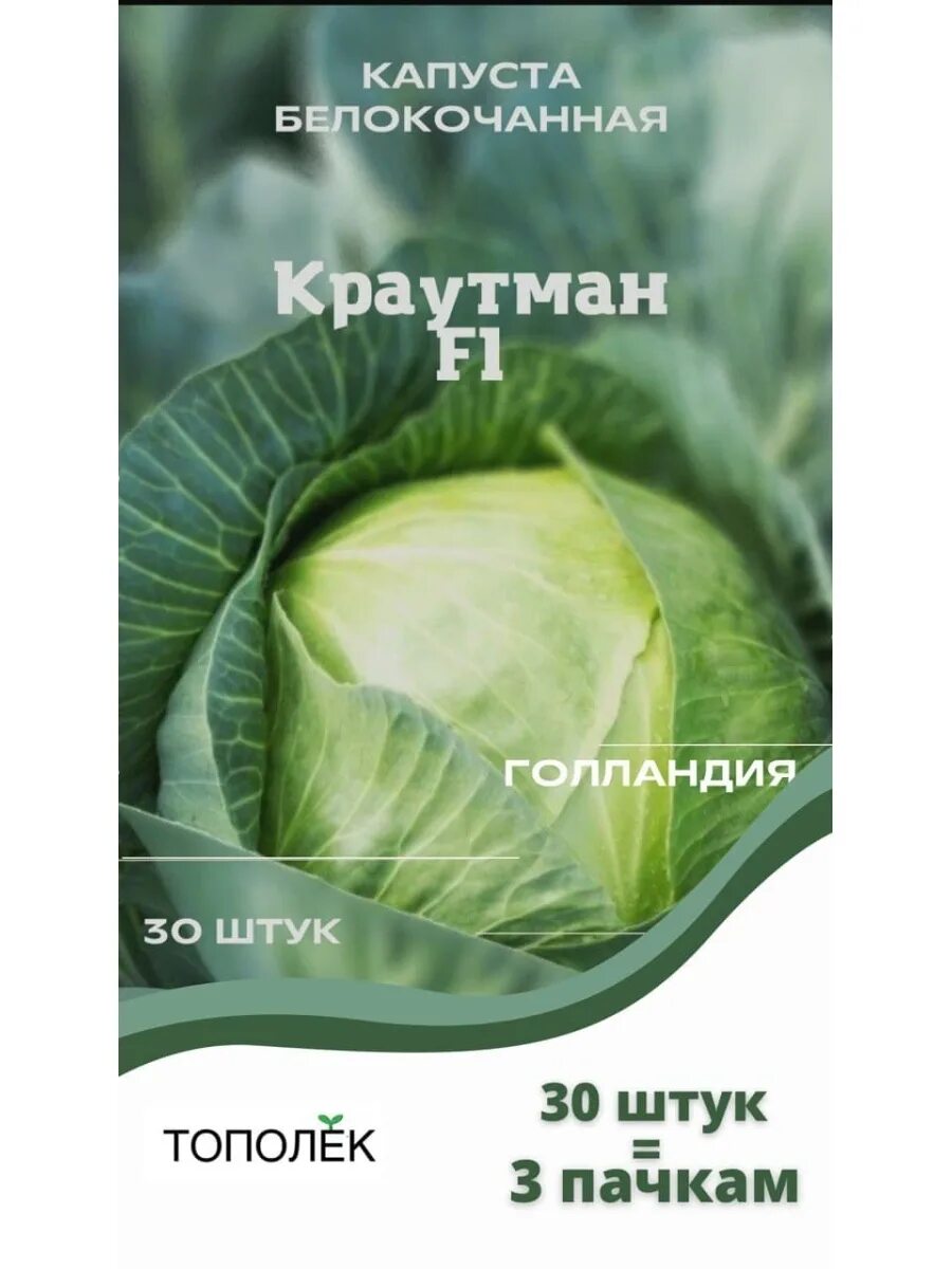 Капуста краутман описание сорта фото отзывы Капуста Краутман белокочанная F1 30 семян Тополек 50941010 купить за 135 ₽ в инт
