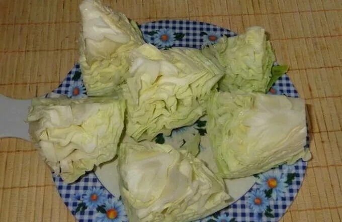 Капуста кусками фото рецепт Маринованная капуста крупными кусками - 6 рецептов быстрого приготовления с поша