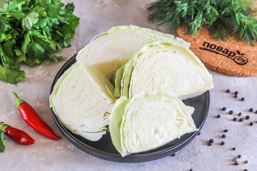 Капуста кусками фото рецепт Маринованная капуста крупными кусками со свеклой - пошаговый рецепт с фото на По
