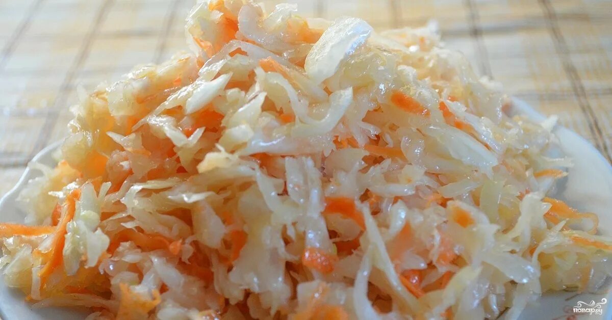 Капуста квашеная быстро рецепт с фото Капуста маринованная с чесноком на зиму - пошаговый рецепт с фото на Повар.ру