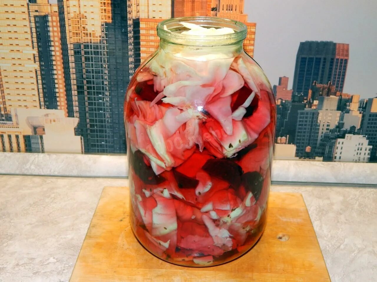 Капуста маринованная в банках фото Капуста по армянски рецепт с фото пошагово - 1000.menu