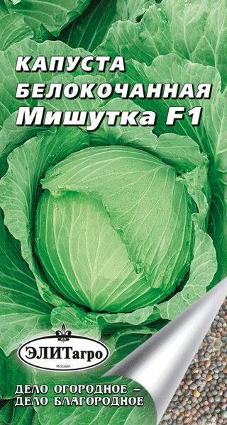 Капуста мишутка описание сорта фото отзывы Капуста Элитагро Капуста белокочанная Мишутка F1 (0,1 г), 2 пакета - купить по в