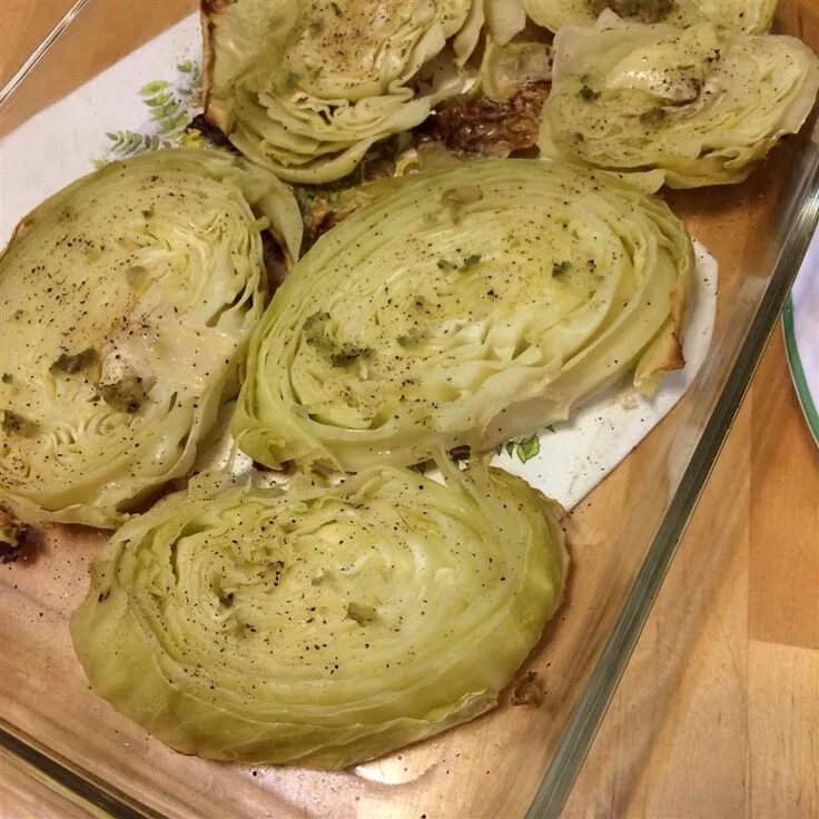 Капуста на гарнир рецепты с фото Cabbage steaks are really easy to make and they always turn out delicious. Wheth