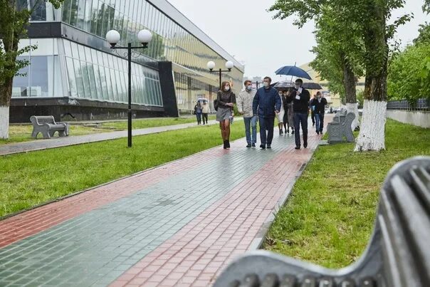 Капуста парковая аллея 6а дзержинск фото WHAT WILL PARK ALLEY BE The mayor of Dzerzhinsk, Ivan Noskov, together with the 