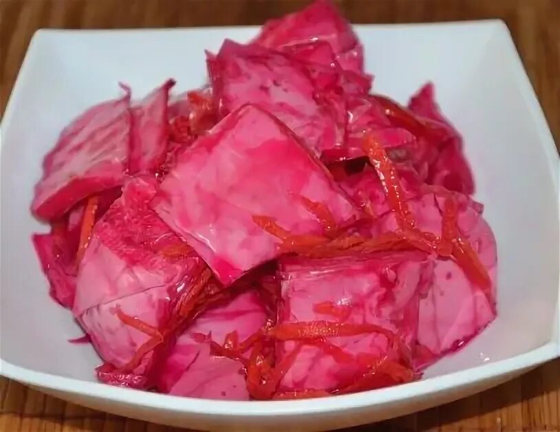 Капуста пелюстка фото Маринованная капуста со свеклой - пелюстка быстро