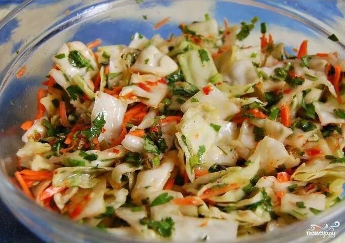Капуста по корейски салат с фото Салат из капусты по-корейски - пошаговый рецепт с фото на Повар.ру