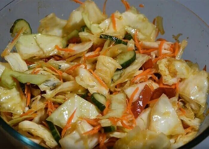 Капуста по корейски салат с фото Обалденный салат из капусты и огурцов по-корейски OK.RU