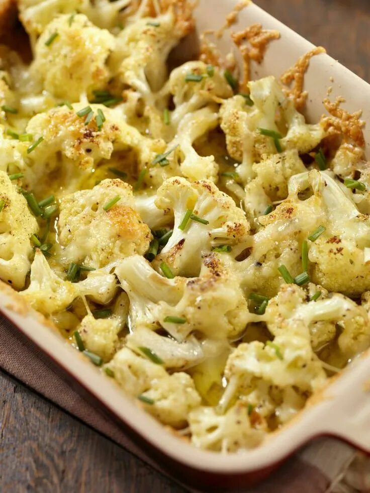 Капуста рецепты приготовления с фото Creamy Cauliflower Casserole With Green Onions Recipe Cauliflower casserole, Cau