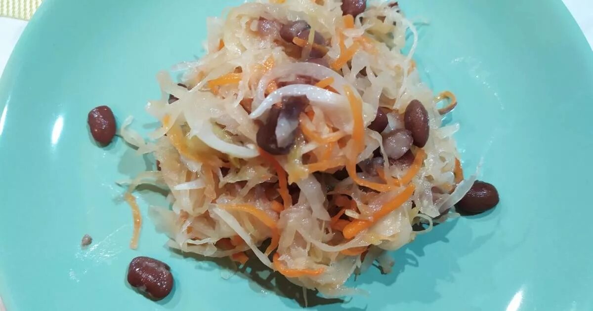 Капуста с фасолью рецепт с фото Салат из квашеной капустой с фасолью - пошаговый рецепт с фото. Автор рецепта Юл