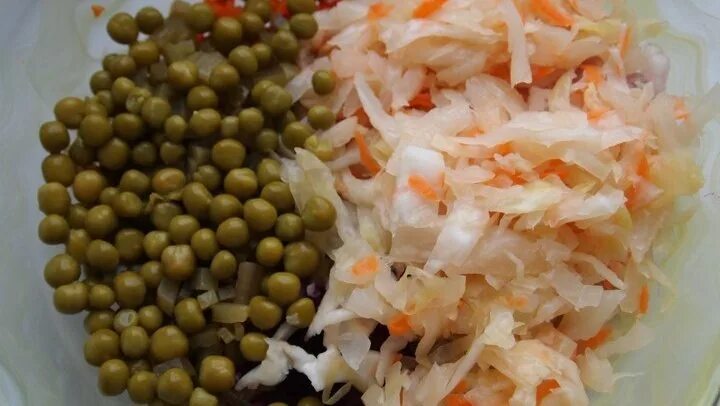 Капуста с горошком фото Овощной салат - пошаговый рецепт с фото, ингредиенты, как приготовить