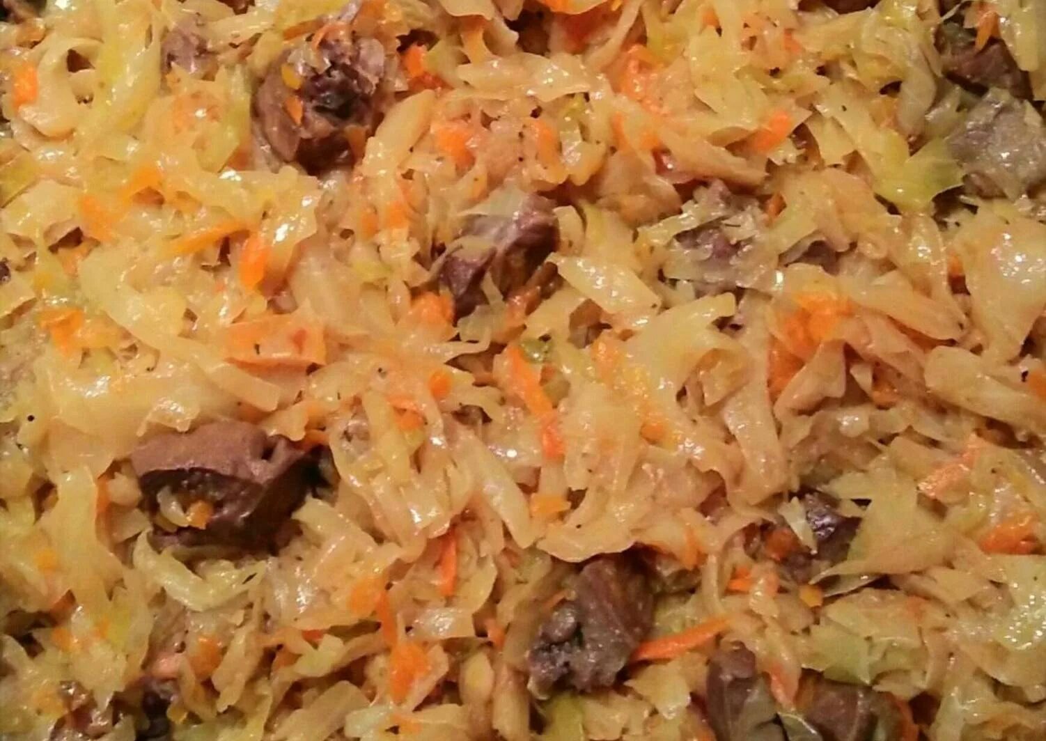 Капуста с мясом фото Жареная капуста с мясом на сковороде CoffMachines.ru
