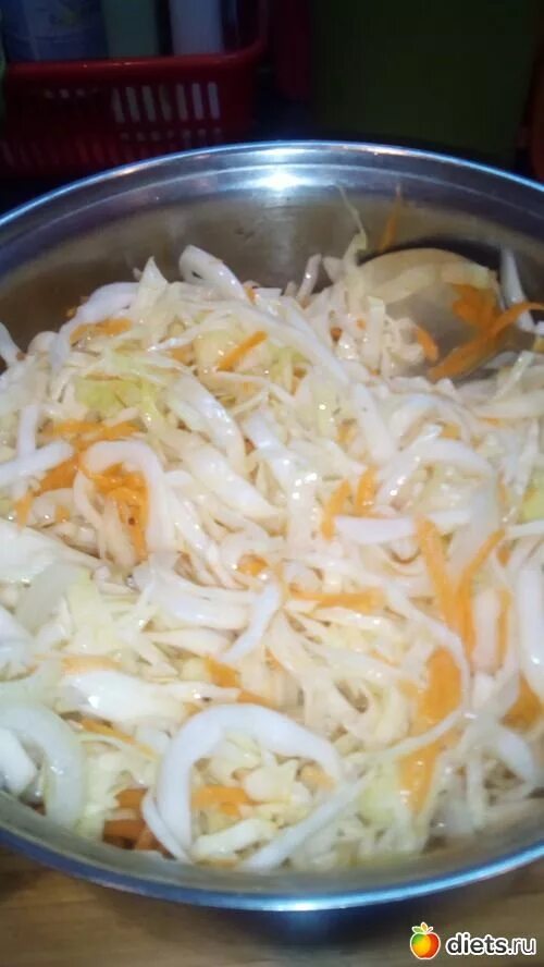 Капуста с уксусом рецепт с фото Давно обещанный рецепт!)Хотите капустки? Быстрая маринованная капуста с луком, м
