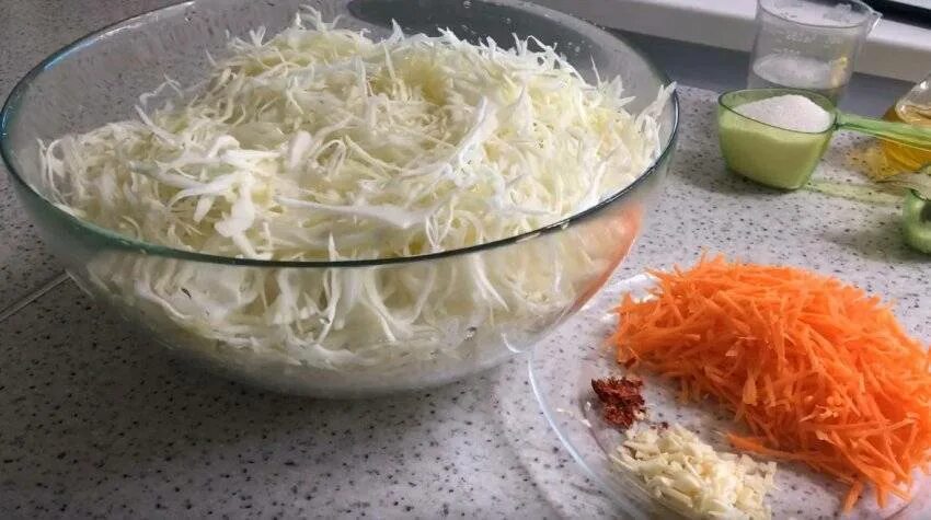 Капуста с уксусом рецепт с фото Бакалейные товары это - CoffeePapa.ru