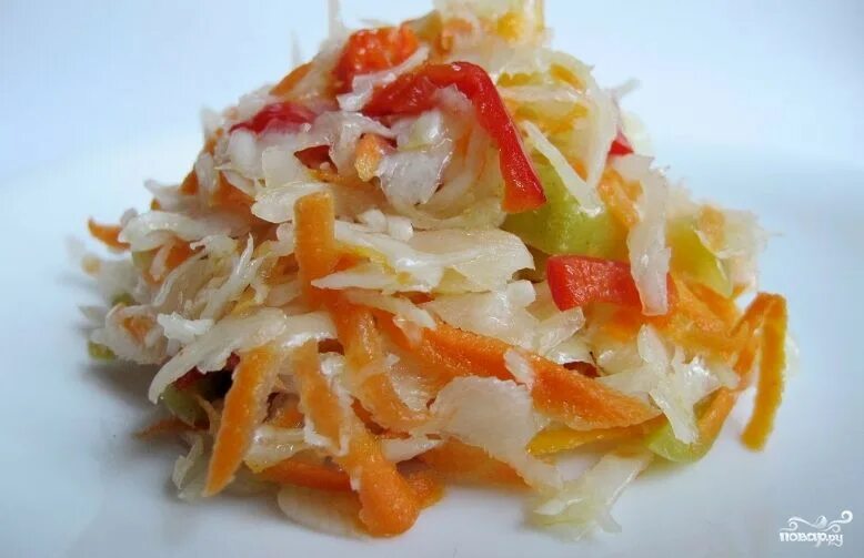Капуста с уксусом рецепт с фото Вкусная маринованная капуста хрустящая - пошаговый рецепт с фото на Повар.ру