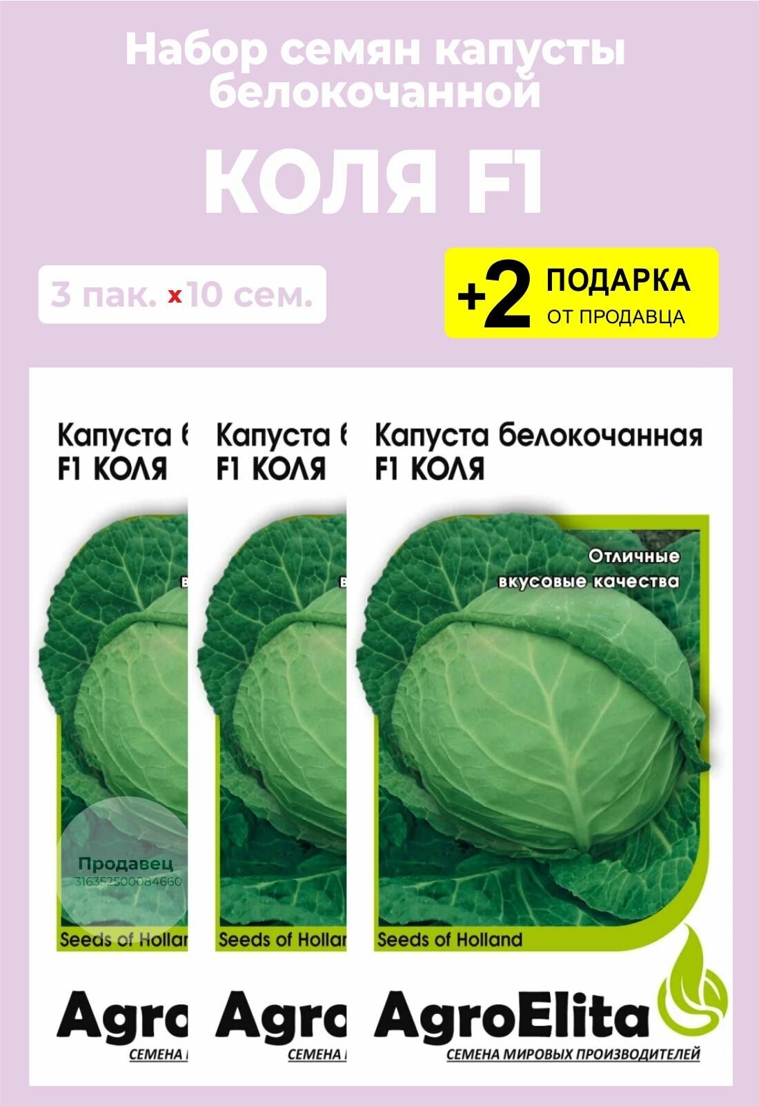 Капуста шпицколь описание сорта фото отзывы Семена Капусты белокочанной Коля F1, 3 упаковки + 2 Подарка - купить в интернет-
