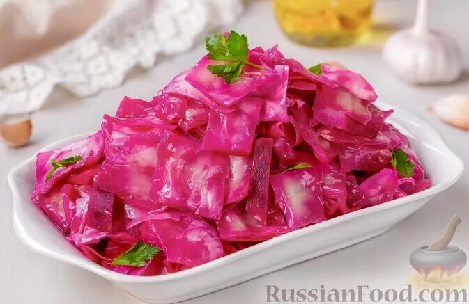 Капуста со свеклой быстрого приготовления фото Капуста "Пелюстка" и яркая компания. Время КАПУСТЫ (12) ЛУЧШИЕ РЕЦЕПТЫ RussianFo