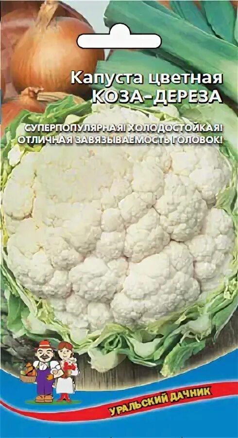 Капуста сорт коза дереза фото Капуста цветная Коза-Дереза 0,3г