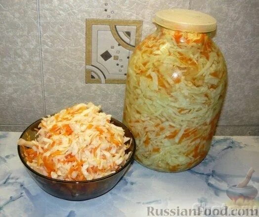 Капуста в банке рецепт с фото Рецепт: Капуста в рассоле на RussianFood.com