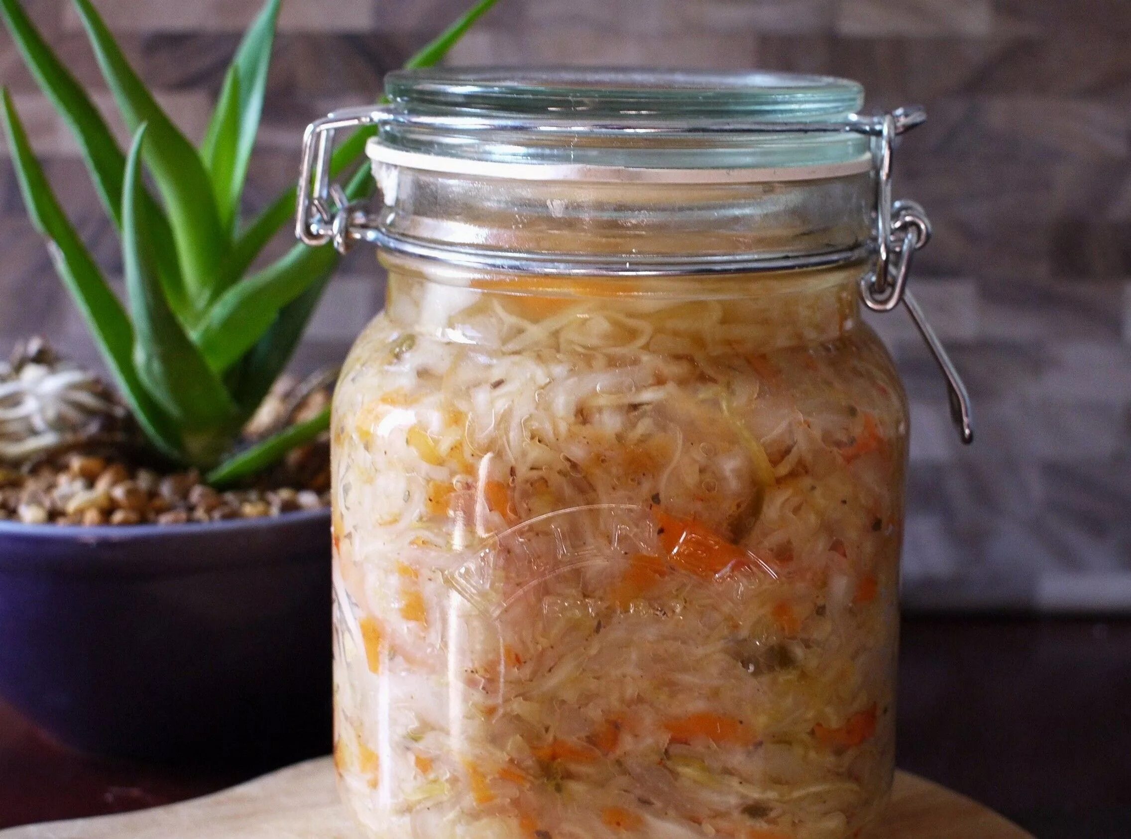 Капуста в банке рецепт с фото Fermented Curtido (Salvadorian Sauerkraut) Fermented foods, Real food recipes, S