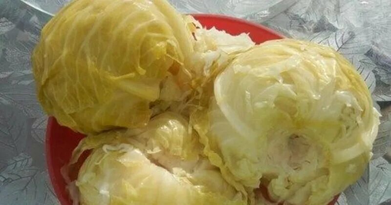 Капуста в домашних условиях рецепт фото Когда традиционная квашеная капуста надоедает, я готовлю ее кочанами и половинка