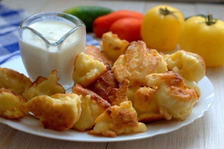 Капуста в кляре фото 12 оригинальных рецептов цветной капусты в кляре