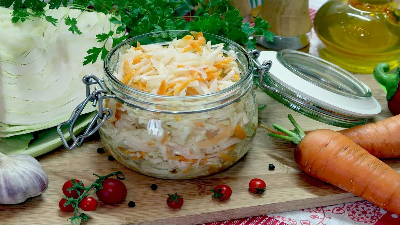 Капуста в огуречном рассоле рецепт с фото Маринованная капуста быстрого приготовления - смотреть видео онлайн от "Готовим 