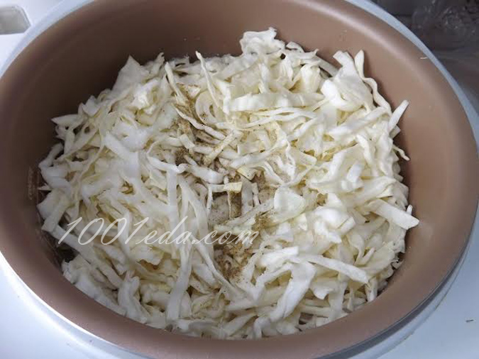 Капуста в скороварке рецепты с фото Вкусная тушеная капуста в мультиварке - Овощи в мультиварке от 1001 ЕДА