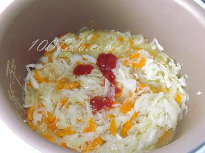 Капуста в скороварке рецепты с фото Вкусная тушеная капуста в мультиварке - Овощи в мультиварке от 1001 ЕДА