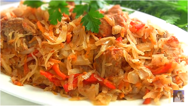 Капуста вкуснее мяса рецепт с фото БЫСТРОЕ И ВКУСНОЕ ГОРЯЧЕЕ К УЖИНУ БЕЗ ЗАМОРОЧЕК!! ВКУСНЕЙШАЯ КАПУСТА В ДУХОВКЕ У
