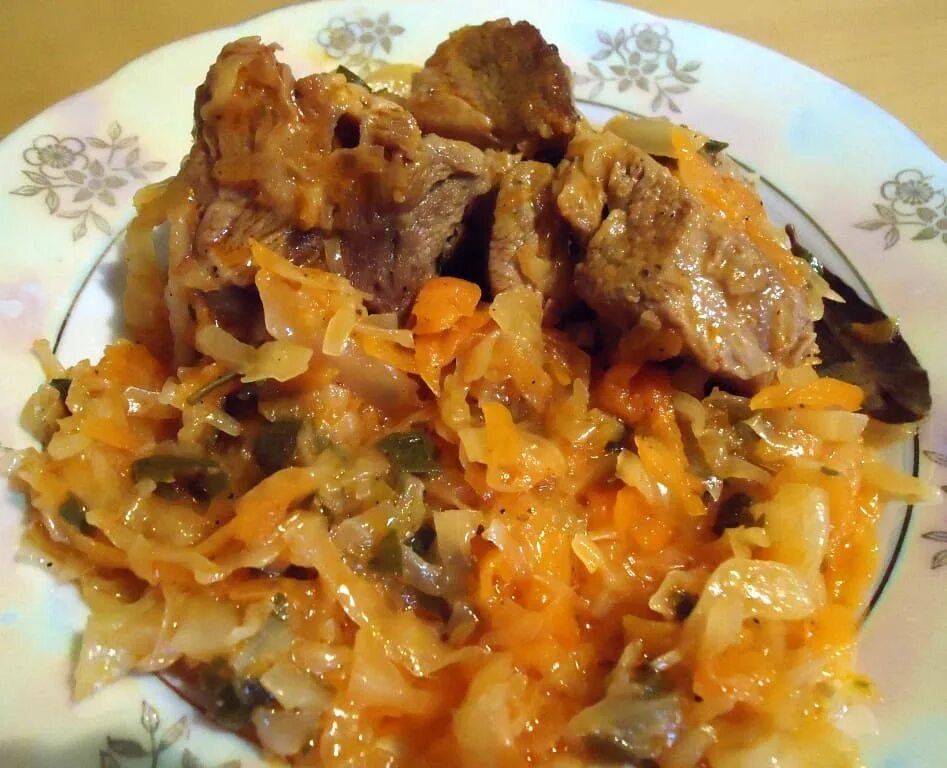 Капуста вкуснее мяса рецепт с фото Баранина с квашеной капустой Вторые блюда рецепты
