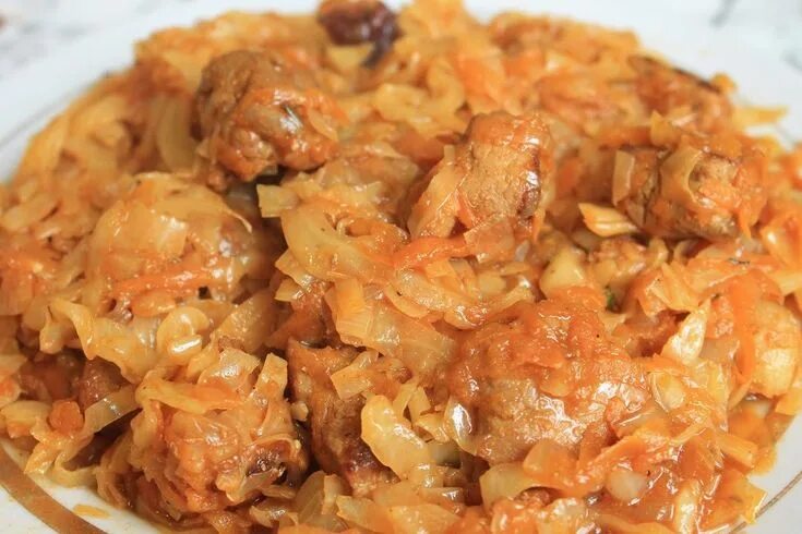 Капуста вкуснее мяса рецепт с фото Бигус (Капуста,тушеная с мясом). Очень вкусно!