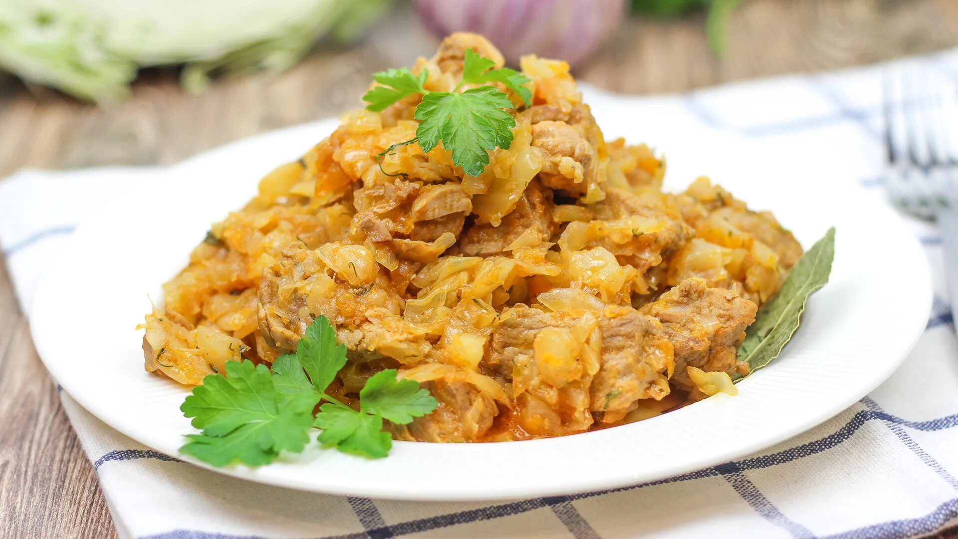 Капуста вкуснее мяса рецепт с фото Тушеная капуста с мясом - пошаговый рецепт с фото (2543 просмотра)