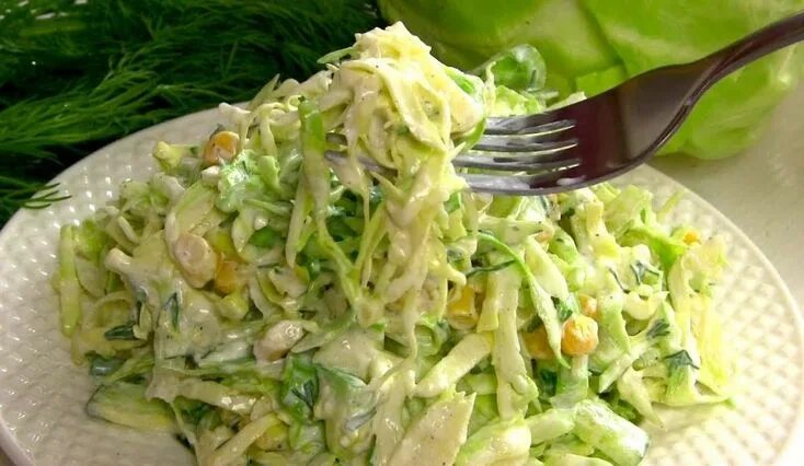 Капуста вкусные рецепты приготовления салатов с фото Два Очень вкусных и Оригинальных Салата из Банальной Капусты! Простые рецепты, Е