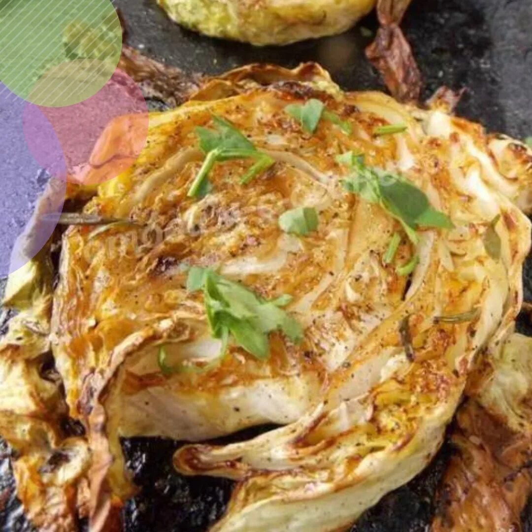 Капуста запеченная в духовке фото Капустный духовке
