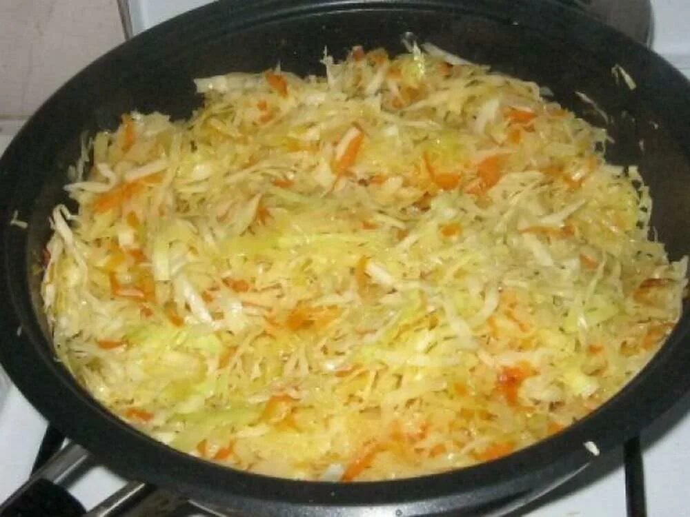 Капуста жареная на сковороде рецепт с фото Картинки КАПУСТА НА СКОВОРОДКЕ