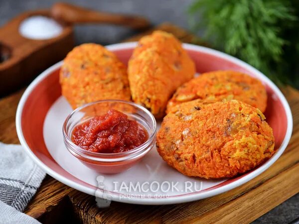 Капустно морковные котлеты рецепт с фото пошагово Морковные котлеты без яиц - рецепты с фото