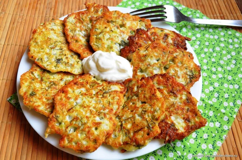 Капустные драники на сковороде рецепт с фото Капустные оладьи * Блюда из капусты