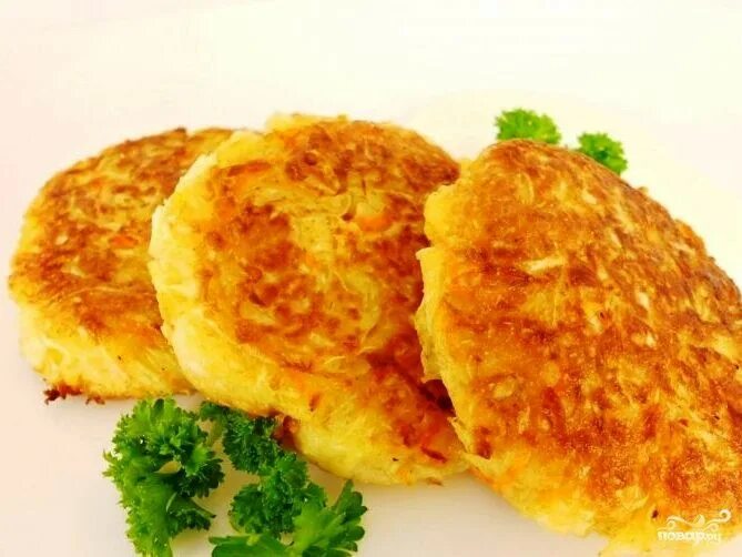 Капустные котлеты рецепты с фото простые Капустные котлеты без манки - пошаговый рецепт с фото на Повар.ру