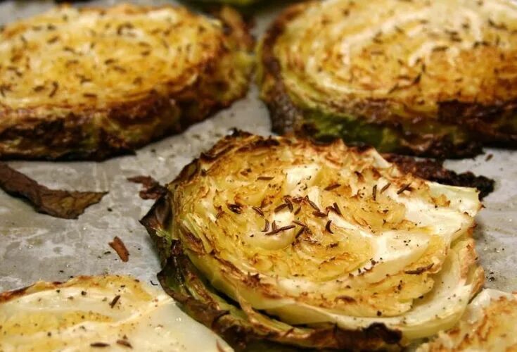 Капустные стейки в духовке рецепт с фото verza al forno Ricette, Ricette vegetariane, Cavolo arrosto