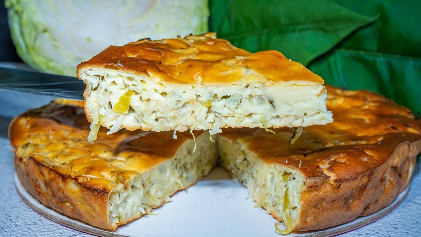 Капустный пирог дрожжевой рецепт с фото Заливной капустный пирог без дрожжей рецепт фото пошагово и видео - 1000.menu