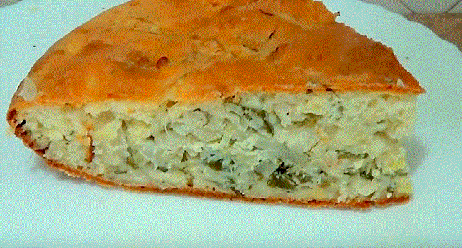 Капустный пирог на кефире с фото Заливной пирог с капустой и яйцом в духовке на кефире CoffMachines.ru