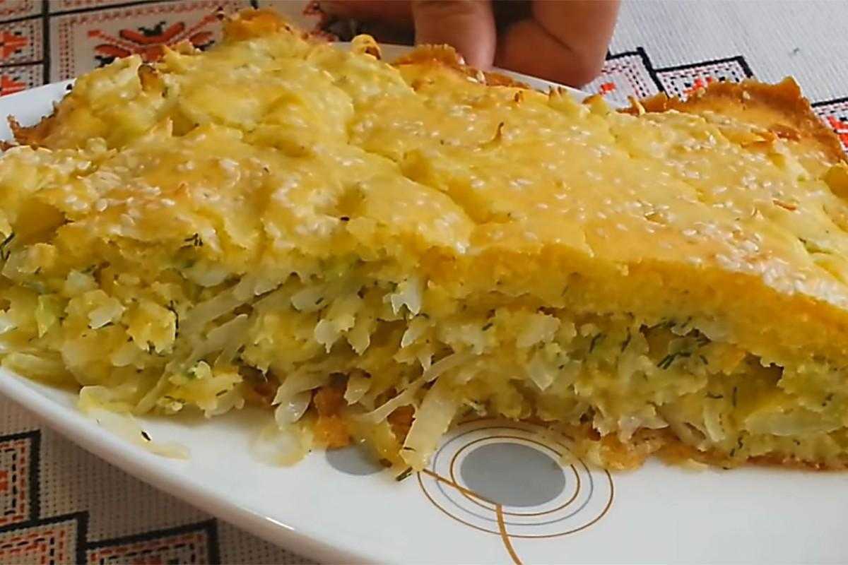 Капустный пирог в духовке фото Пирог со свежей капустой и яйцом в духовке CoffMachines.ru