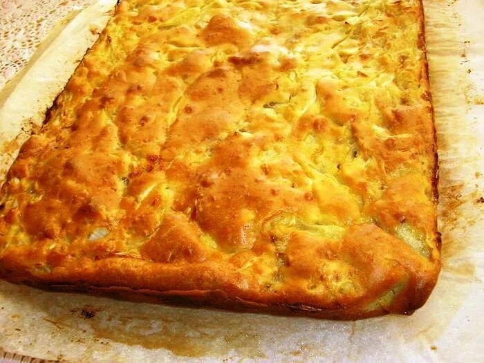 Капустный пирог в духовке фото Капустный пирог на кефире в духовке - пошаговый рецепт с фото на Повар.ру