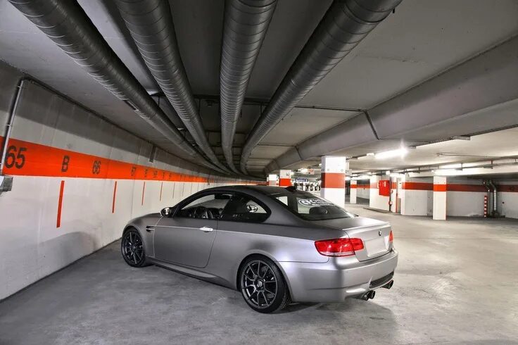 Кар паркинг тюнинг бмв M3E92 Grey Parking