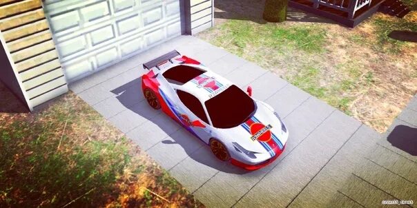 Кар паркинг винилы фото Ferrari "R3WHEELS" 2020 Car parking / game ВКонтакте